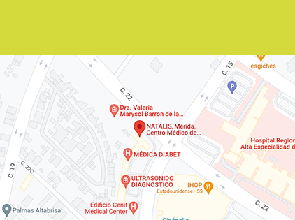 Natalis Mérida Ubicación